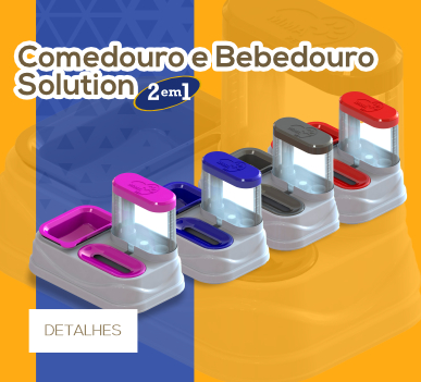 Comedouro e Bebedouro Solution