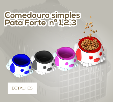 Comedouto Pata Forte Simples